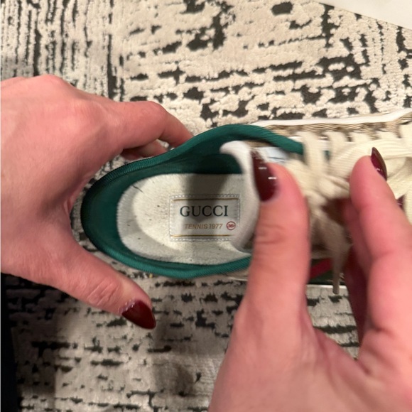 WOMEN'S GUCCI TENNIS 1977 SNEAKER - Picture 3 of 9